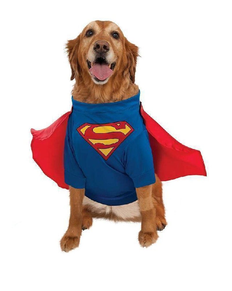 Rubies DC Comics Superheroes: Superman Pet Costume for For Dogs or Cats by Rubies, XL - Image 4